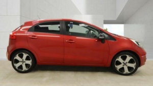 2012 Kia Rio 1.4 3 Euro 5 5dr in Red — image 6