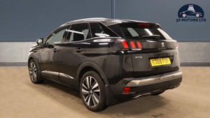 2018 Peugeot 3008 1.5 Bluehdi Gt Line Premium Eat Euro 6 (s/s) 5dr in Black — image 3