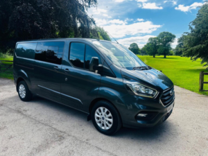 2018 Ford Transit Custom 2.0 320 Ecoblue Limited Crew Van L2 H1 Euro 6 5dr (6 Seat) in Grey — image 2