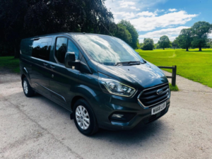 2018 Ford Transit Custom 2.0 320 Ecoblue Limited Crew Van L2 H1 Euro 6 5dr (6 Seat) in Grey — image 5
