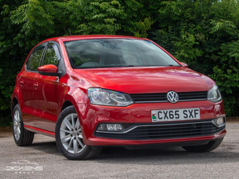 2015 Volkswagen Polo 1.2 Tsi Bluemotion Tech Se Euro 6 (s/s) 5dr in Red — image 1