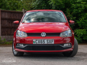 2015 Volkswagen Polo 1.2 Tsi Bluemotion Tech Se Euro 6 (s/s) 5dr in Red — image 2