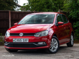 2015 Volkswagen Polo 1.2 Tsi Bluemotion Tech Se Euro 6 (s/s) 5dr in Red — image 3