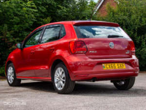 2015 Volkswagen Polo 1.2 Tsi Bluemotion Tech Se Euro 6 (s/s) 5dr in Red — image 5