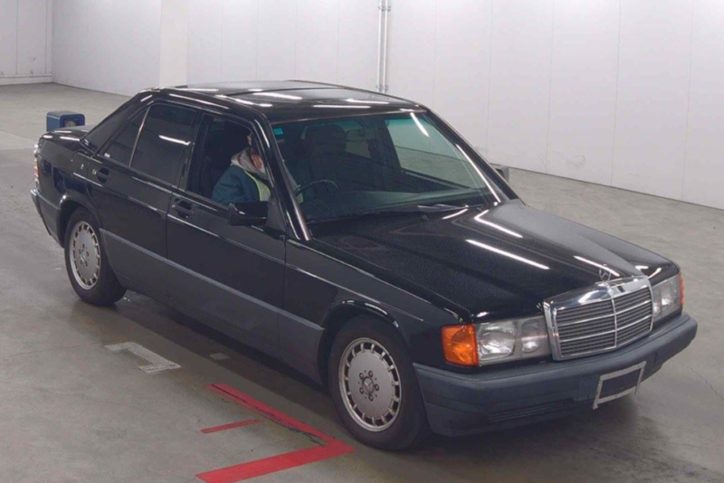 1992 Mercedes-Benz 190 Ref 8771 - In Transit Reservation Deposit Paid - Mercedes Benz 190 2.6e Auto - Rhd - Ex Japan in Black — image 1