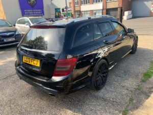 2013 Mercedes-Benz C Class 3.0 C350 Cdi V6 Blueefficiency Amg Sport Plus G-Tronic+ Euro 5 (s/s) 5dr in Black — image 5