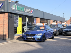 2014 BMW 4 Series 2.0 420d M Sport Coupe in Blue — image 2