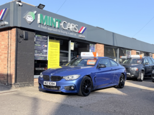 2014 BMW 4 Series 2.0 420d M Sport Coupe in Blue — image 3