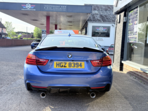 2014 BMW 4 Series 2.0 420d M Sport Coupe in Blue — image 6