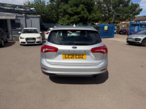 2021 Ford Focus 1.5 Ecoblue Zetec Euro 6 (s/s) 5dr in Silver — image 5