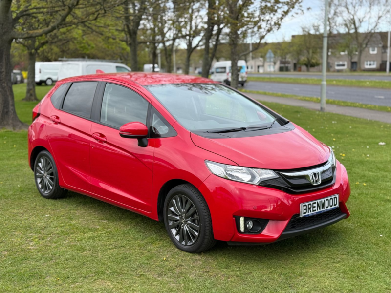 2017 Honda Jazz 1.3 I-Vtec Ex Hatchback 5dr Petrol CVT Euro 6 (s/s) (102 Ps) in Red — image 1