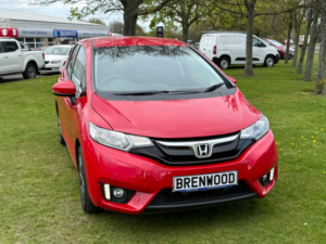 2017 Honda Jazz 1.3 I-Vtec Ex Hatchback 5dr Petrol CVT Euro 6 (s/s) (102 Ps) in Red — image 2