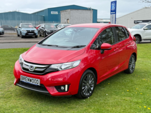 2017 Honda Jazz 1.3 I-Vtec Ex Hatchback 5dr Petrol CVT Euro 6 (s/s) (102 Ps) in Red — image 4