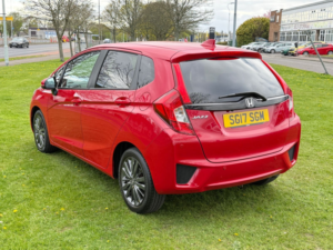 2017 Honda Jazz 1.3 I-Vtec Ex Hatchback 5dr Petrol CVT Euro 6 (s/s) (102 Ps) in Red — image 5