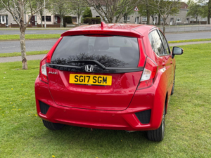 2017 Honda Jazz 1.3 I-Vtec Ex Hatchback 5dr Petrol CVT Euro 6 (s/s) (102 Ps) in Red — image 6