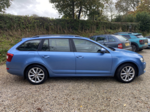 2013 Skoda Octavia Estate 1.4 Tsi 140ps Elegance in Blue — image 2