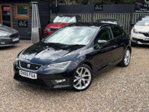 2015 SEAT Leon 1.4 Ecotsi Fr Sport Coupe Euro 6 (s/s) 3dr in Black — image 3