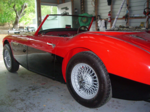 1959 Austin Healey Ref 8276 - Austin Healey 100 -6 Bn4 Convertible - Nut & Bolt Restoration (rhd - New Zealand Car) in Red — image 2