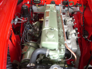 1959 Austin Healey Ref 8276 - Austin Healey 100 -6 Bn4 Convertible - Nut & Bolt Restoration (rhd - New Zealand Car) in Red — image 3