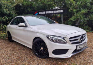 2017 Mercedes-Benz C Class 2.1 C220d Amg Line (premium) G-Tronic+ Euro 6 (s/s) 4dr in White — image 6