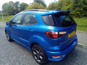 2021 Ford Ecosport Ecosport St-Line 5 Door 1.0l Eco 125ps Fwd 6 Speed Manual in Blue — image 6