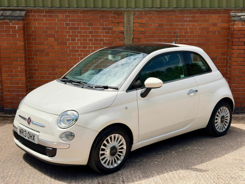 2013 Fiat 500 1.2 Lounge Euro 4 3dr in White — image 1