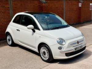 2013 Fiat 500 1.2 Lounge Euro 4 3dr in White — image 2