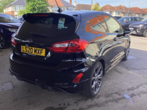 2020 Ford Fiesta 1.0t Ecoboost St-Line Edition Euro 6 (s/s) 3dr in Black — image 4