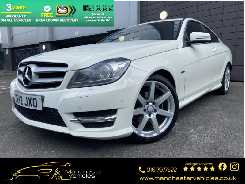 2012 Mercedes-Benz C Class 2.1 C220 Cdi Blueefficiency Amg Sport in White — image 1