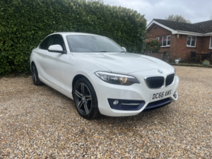 2016 BMW 2 Series 1.5 218i Sport Coupe in White — image 2