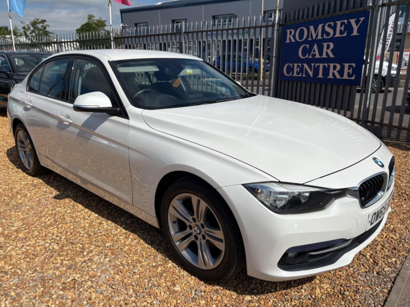 2016 BMW 3 Series 2.0 316d Sport Euro 6 (s/s) 4dr in White — image 1