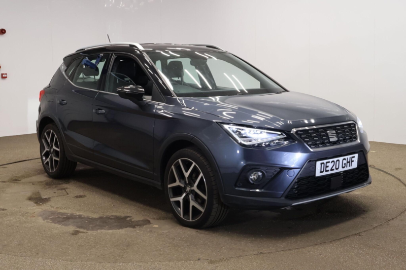 2020 SEAT Arona 1.0 Tsi Xcellence Lux DSG Euro 6 (s/s) 5dr in Grey — image 1