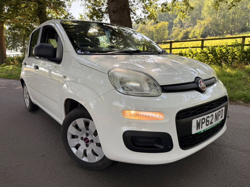 2012 Fiat Panda 1.2 Pop Hatchback 5dr Petrol Manual Euro 5 (69 Bhp) in White — image 1