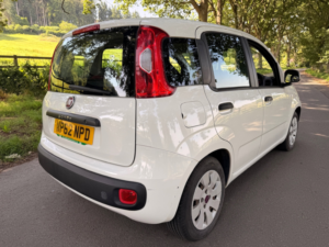 2012 Fiat Panda 1.2 Pop Hatchback 5dr Petrol Manual Euro 5 (69 Bhp) in White — image 3