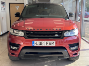 2014 Land Rover Range Rover Sport 3.0 Sd V6 Autobiography Dynamic in Red — image 3
