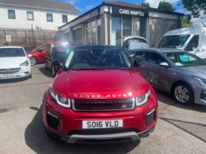 2016 Land Rover Range Rover Evoque 2.0 Td4 Se Tech SUV 5dr Diesel Manual 4WD Euro 6 (s/s) (180 Ps) in Red — image 2