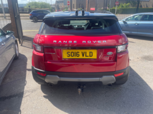 2016 Land Rover Range Rover Evoque 2.0 Td4 Se Tech SUV 5dr Diesel Manual 4WD Euro 6 (s/s) (180 Ps) in Red — image 5