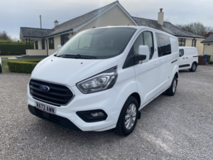 2022 Ford Transit Custom 2.0 Transit Custom Limited Dciv 300 L2 2.0l Ecoblue 130ps Fwd 6 Speed Manual in White — image 3