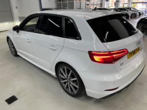 2018 Audi A3 1.0 Tfsi 30 Black Edition Sportback Euro 6 (s/s) 5dr in White — image 6