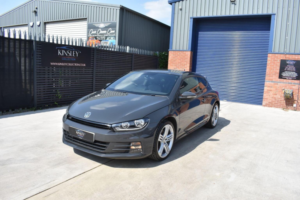 2018 Volkswagen Scirocco 2.0 Tsi R-Line Euro 6 (s/s) 3dr in Grey — image 3