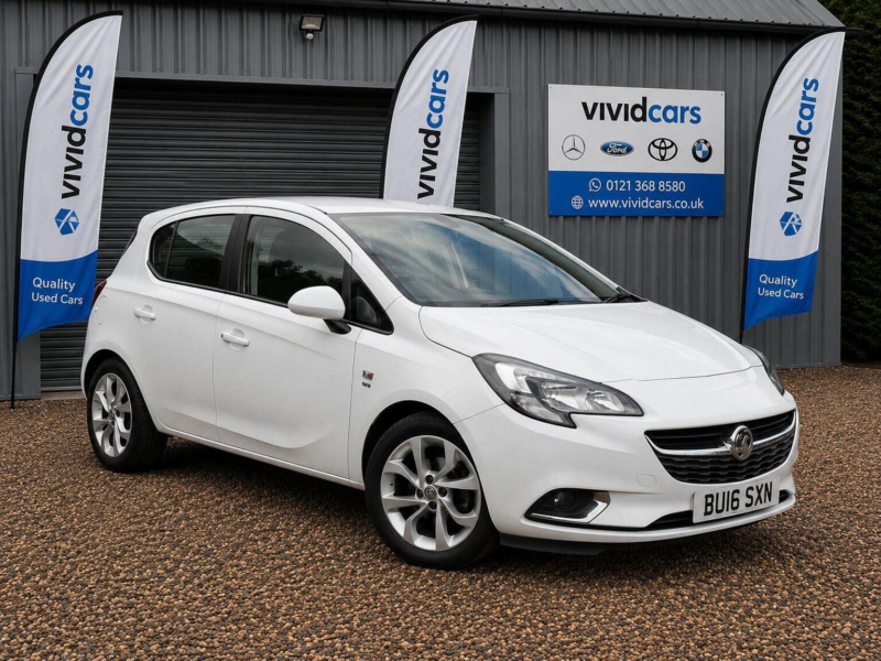 2016 Vauxhall Corsa 1.2i Sri Euro 6 5dr in White — image 1