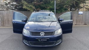 2013 Volkswagen Sharan 1.4 Tsi Bluemotion Tech S in Blue — image 2