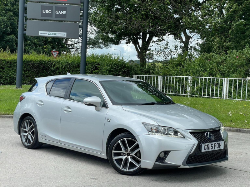 2015 Lexus Ct 1.8 200h F Sport CVT Euro 6 (s/s) 5dr in Silver — image 1