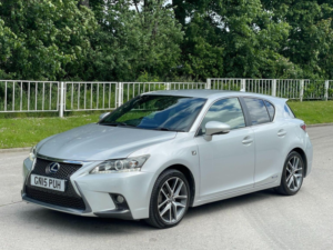 2015 Lexus Ct 1.8 200h F Sport CVT Euro 6 (s/s) 5dr in Silver — image 3