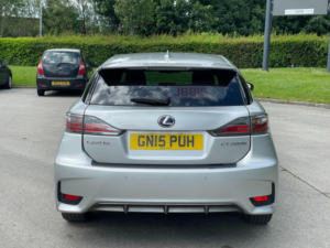 2015 Lexus Ct 1.8 200h F Sport CVT Euro 6 (s/s) 5dr in Silver — image 5