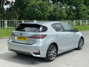 2015 Lexus Ct 1.8 200h F Sport CVT Euro 6 (s/s) 5dr in Silver — image 6