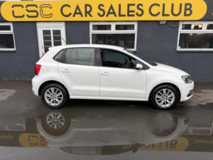 2015 Volkswagen Polo 1.2 Tsi Bluemotion Tech Se Euro 6 (s/s) 5dr in White — image 2