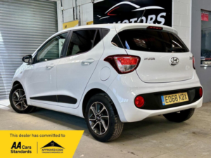 2018 Hyundai I10 1.0 Go! Se Euro 6 5dr in White — image 4