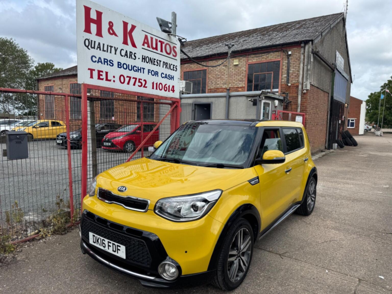 2016 Kia Soul 1.6 Crdi Maxx Dct Euro 6 5dr in Yellow — image 1