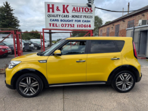 2016 Kia Soul 1.6 Crdi Maxx Dct Euro 6 5dr in Yellow — image 3